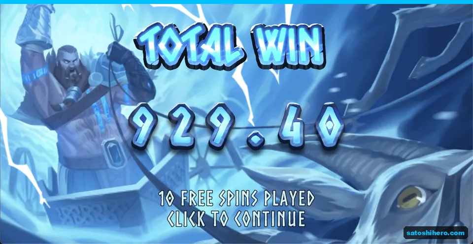 Total win screen showing $929.40