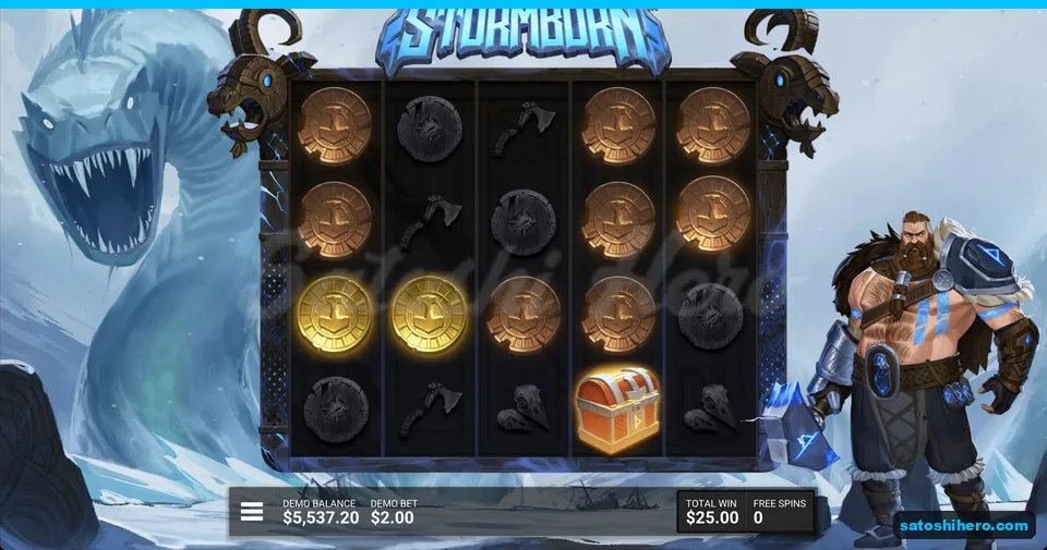 Gold coins and orange collector chest on grid
