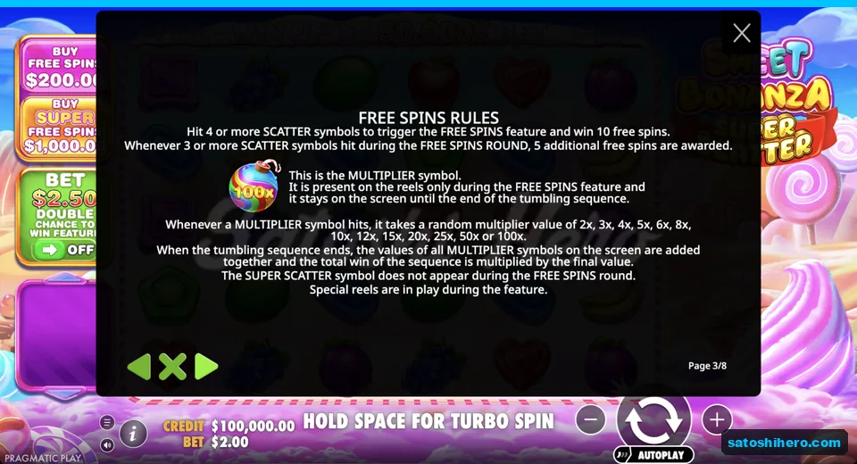 Free spins rules show multiplier bombs