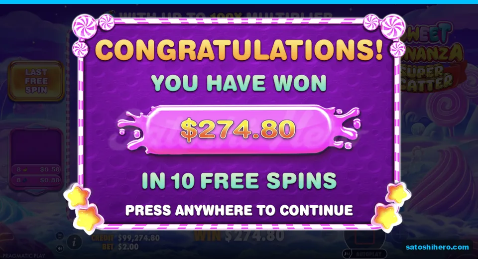 Collect screen shows $274.80 total