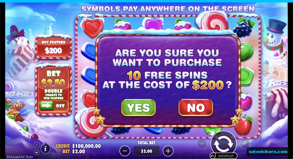 Buy menu opens at the live stake