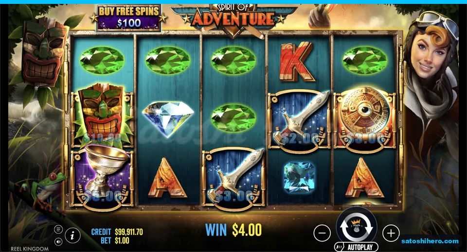 Line win resolves with $4.00 counter