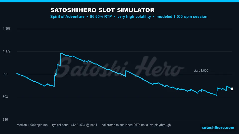 Blue simulation line shows flat grind and jumps
