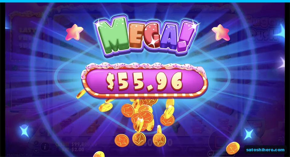Mega win count rises over blue coin burst