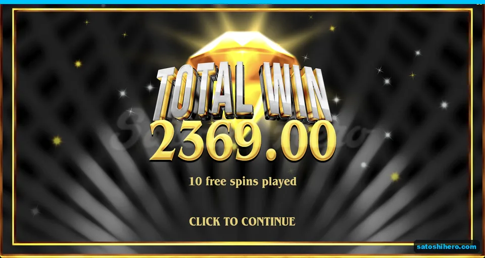 Collect screen shows two thousand three hundred sixty nine