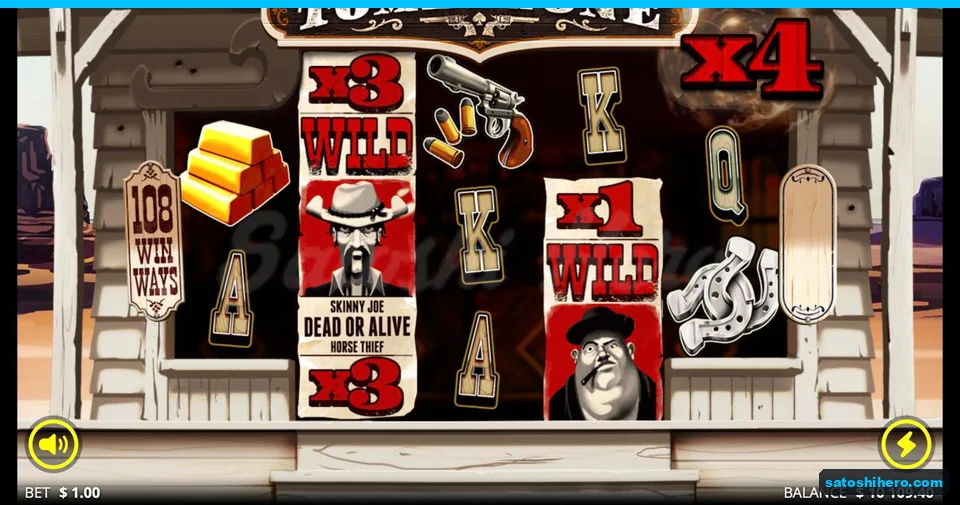 Outlaw posters land on reels two and four