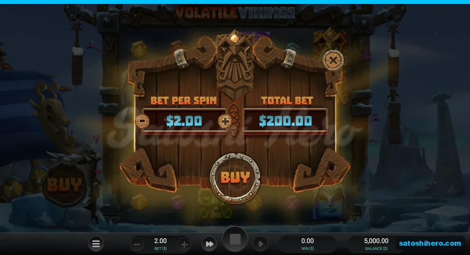 Buy panel shows $200 feature cost