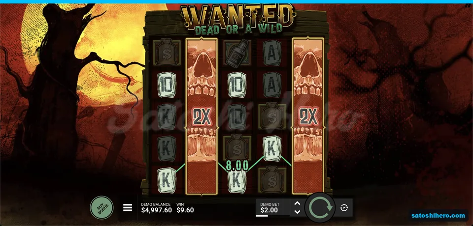 Line win connects across the left reels