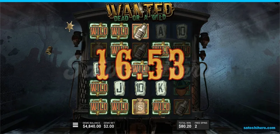 Sticky wilds locked during free spins