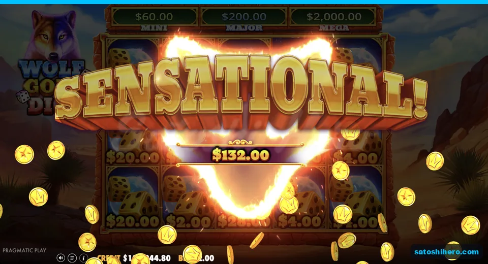 Sensational banner pays $132.00