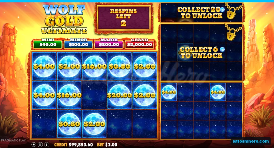 Respin round holds banked moons with two spins left