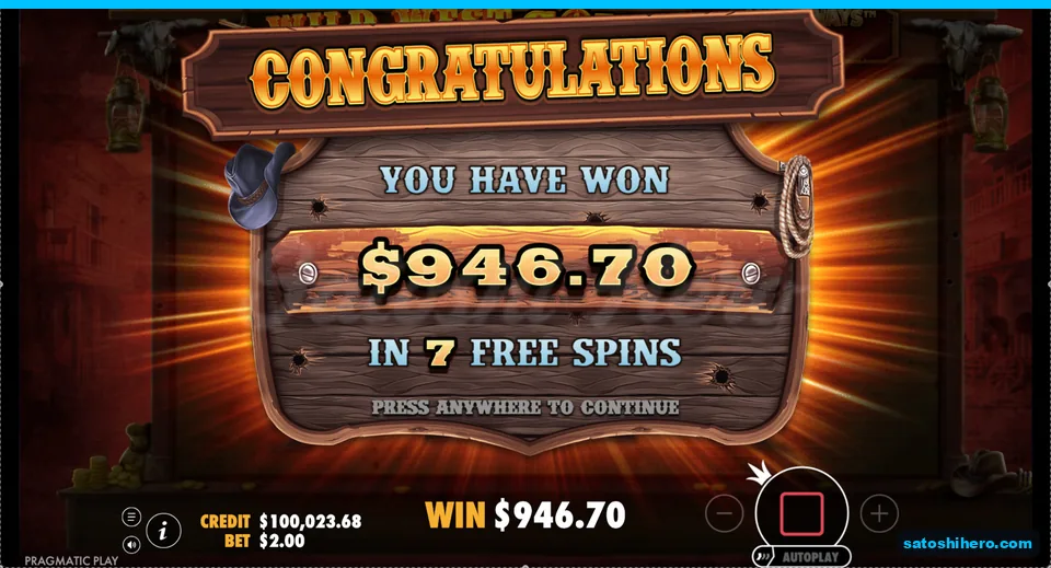 Collect screen shows $946.70 total payout