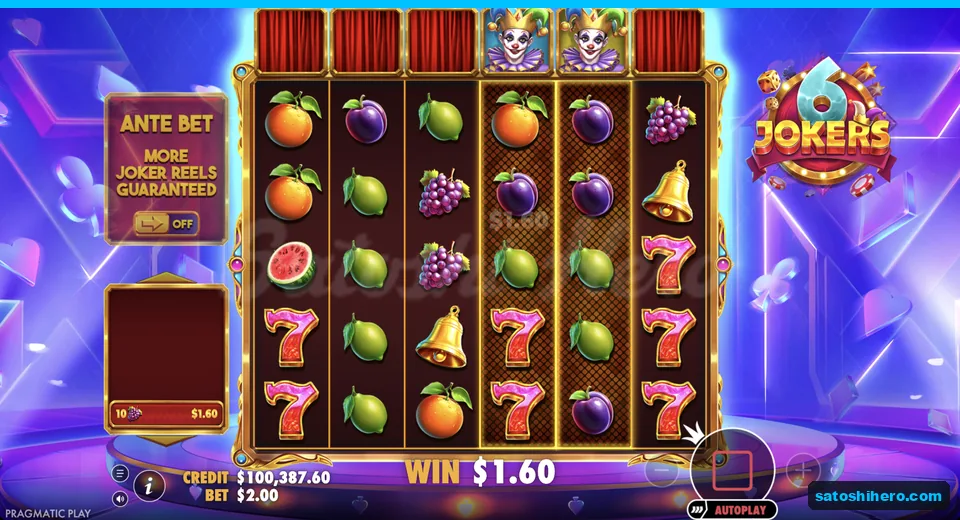 Marked reels frame a ten-lime payout