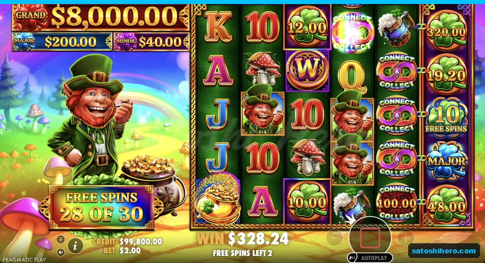 Free spins continue with 100.00 coin showing