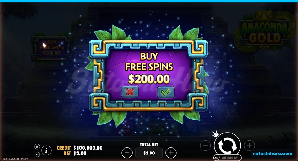 Buy dialog opens at two hundred dollars