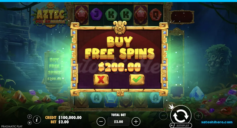 Buy panel opens at a two dollar stake