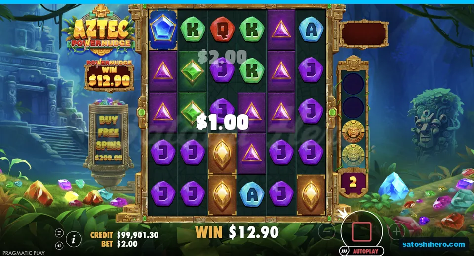 Nudge sequence pays with two scatters collected