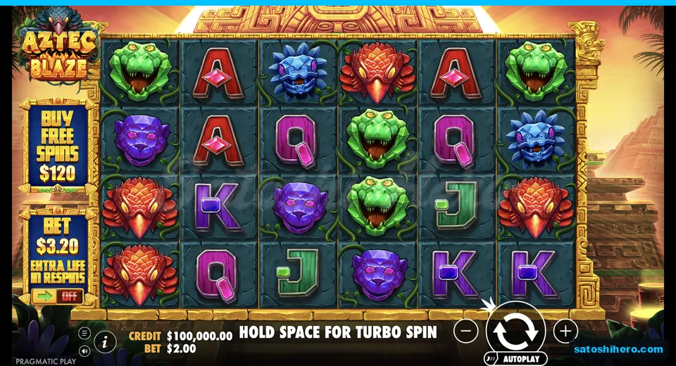 Shown symbol set across the six-reel grid