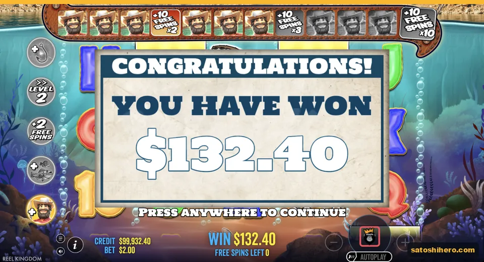 Collect screen closes at $132.40