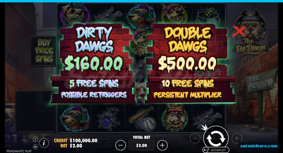 Buy menu opens at the live stake