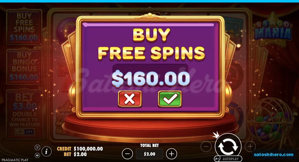 Buy menu opens at $160 stake