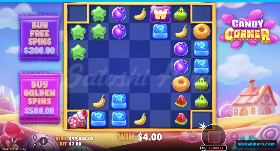 Cluster win resolves with green stars