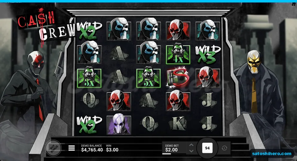 Wild multipliers spread across the live grid