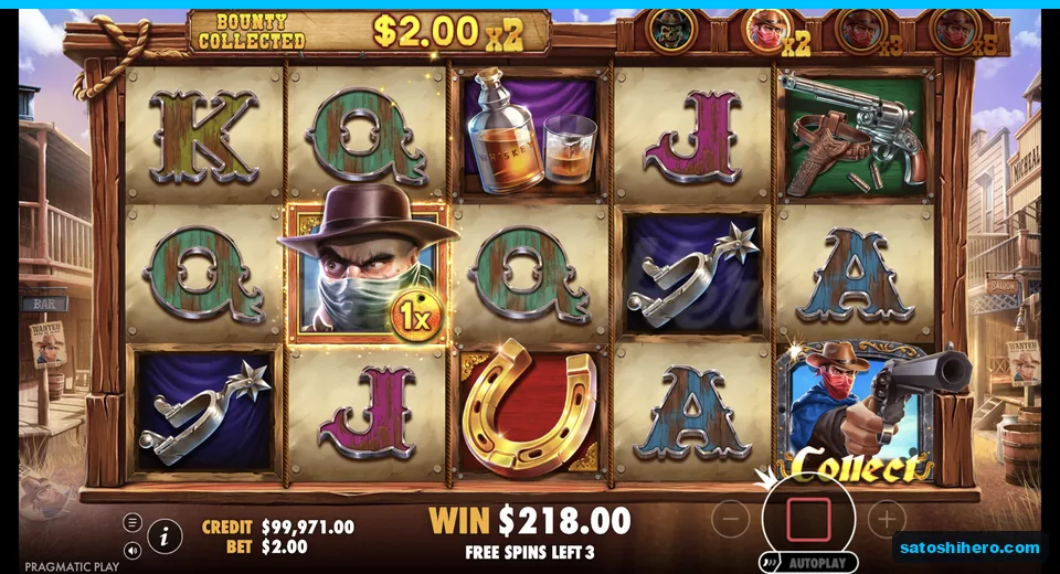 Bounty collected sweep raises round total