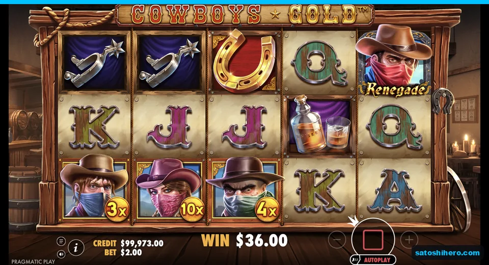 Renegade collects three cowboy values