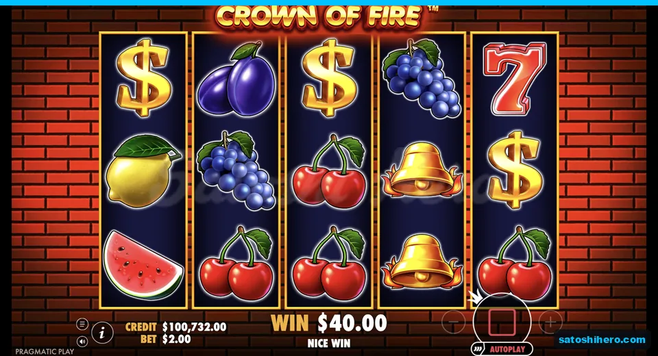 Nice win pays $40.00 from three dollar scatters