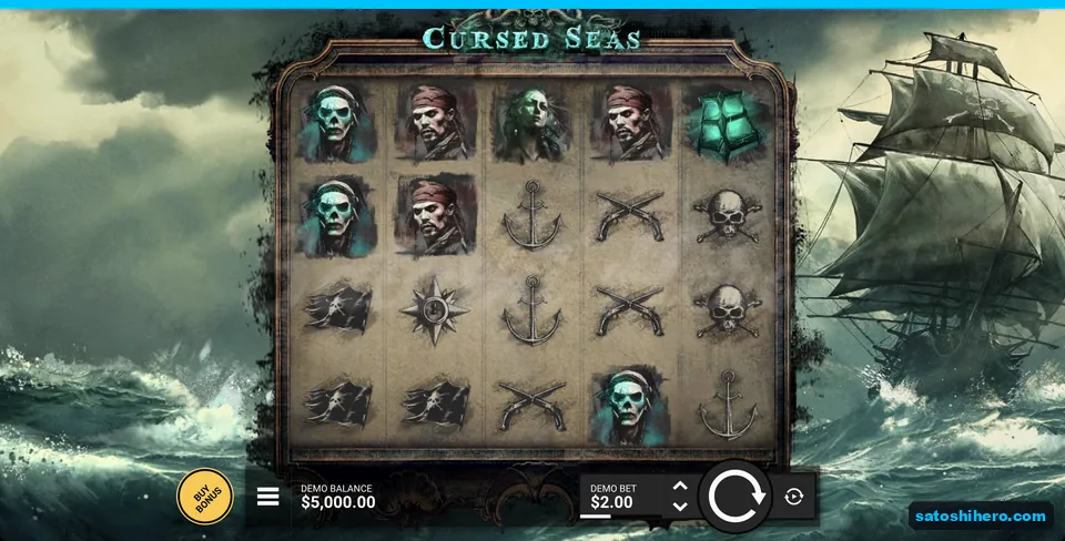 Anchor and pistol reels at $2 bet