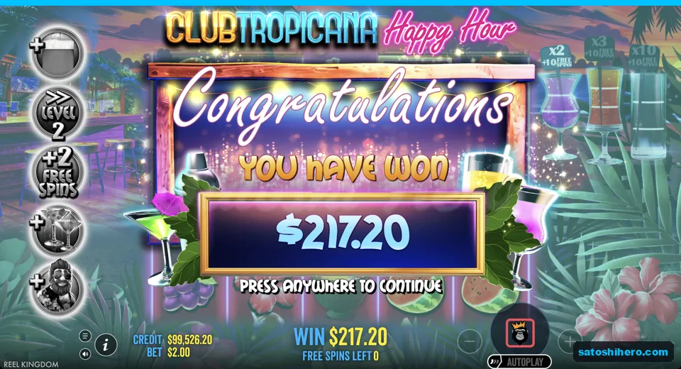 Collect screen shows a $217.20 payout