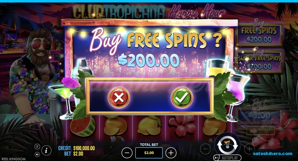 Buy dialog opens at the live stake