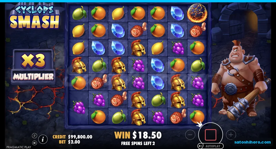 Bought bonus continues with 3x multiplier