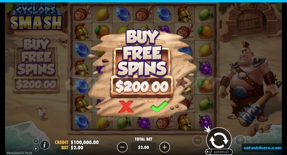 Buy dialog opens at $200 cost