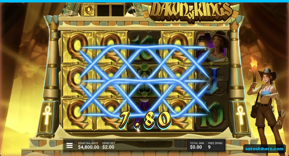 Expanded Q symbols create a $7.80 win