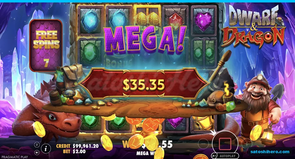 Mega win lands with seven spins left