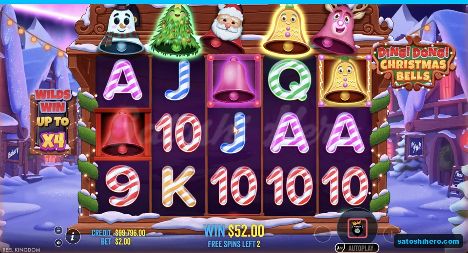 Wild bells show with $52 running win