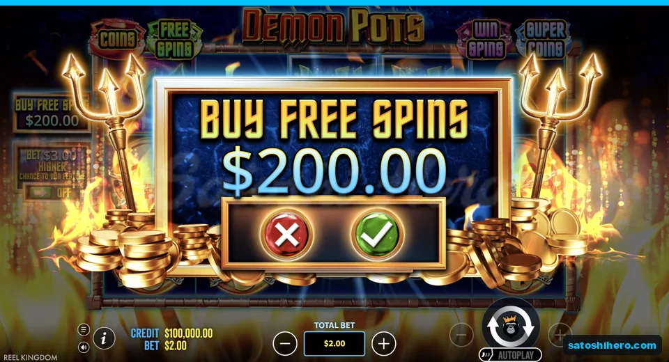 Buy menu opens at $200 cost