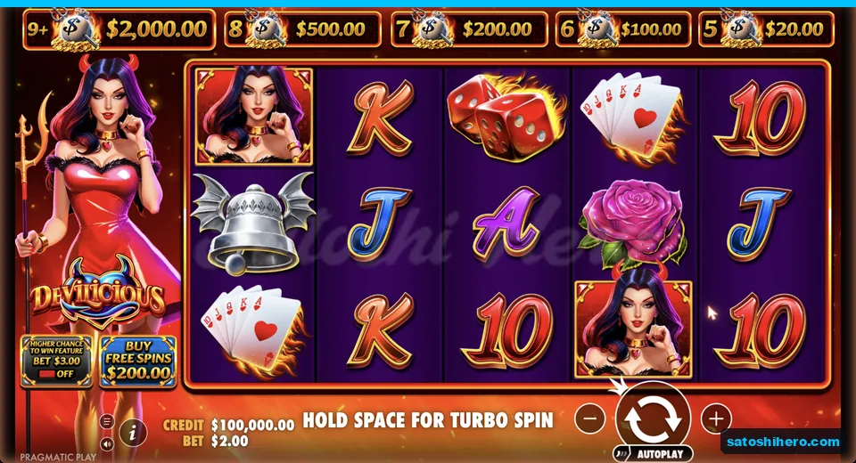 Base screen settles with fiery reels