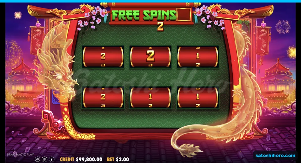Bonus wheels spin to award free spins