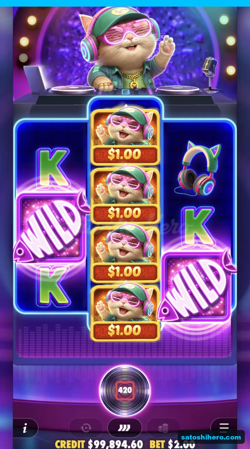 Cash symbols show $1, $4, $5, $2 and $1