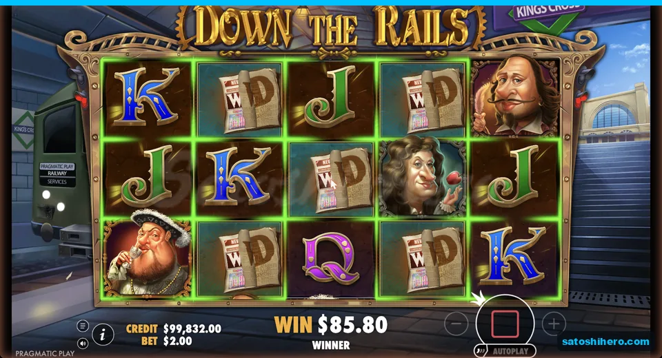 Marked cross turns green for an $85.80 win