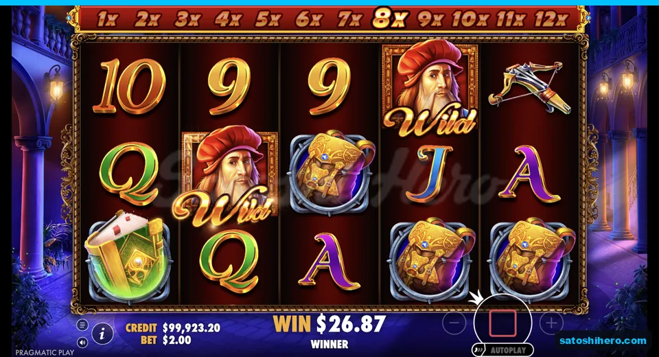 Free spins multiplier reaches 8x with wilds