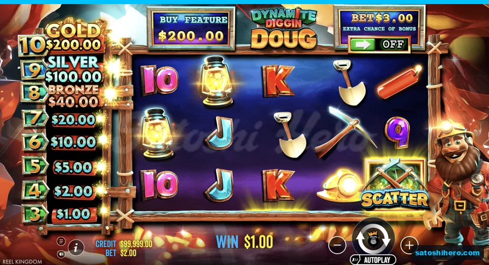 Line win resolves with three lanterns