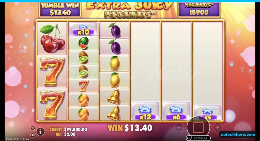 Multiplier values land during a bought round