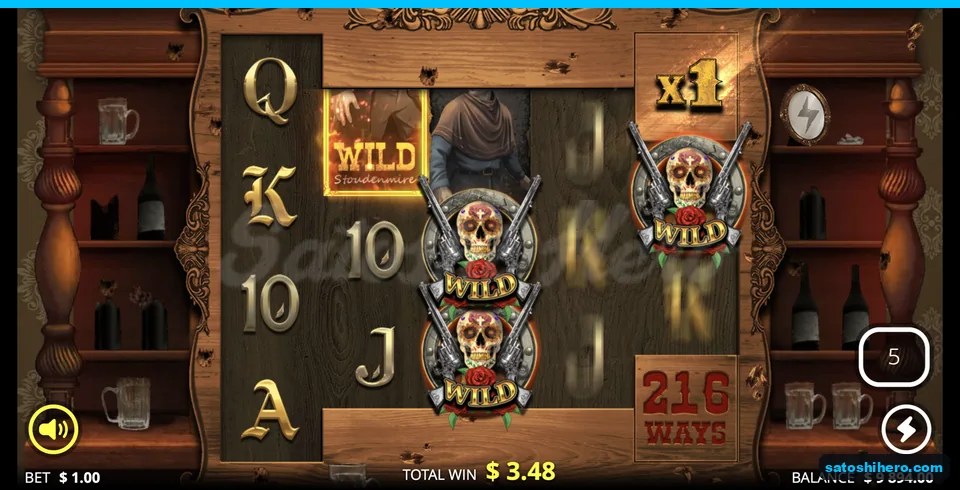 Jumping Wild skulls share reels with Wild
