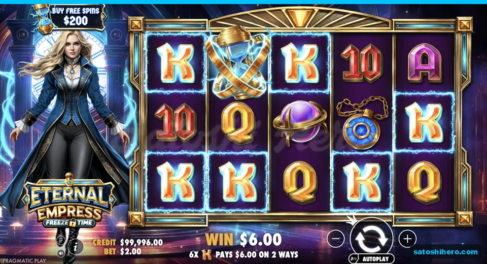 Ways win resolves with six kings