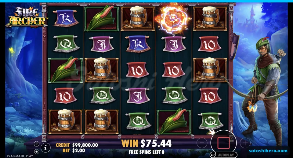 Target fires during a running feature win