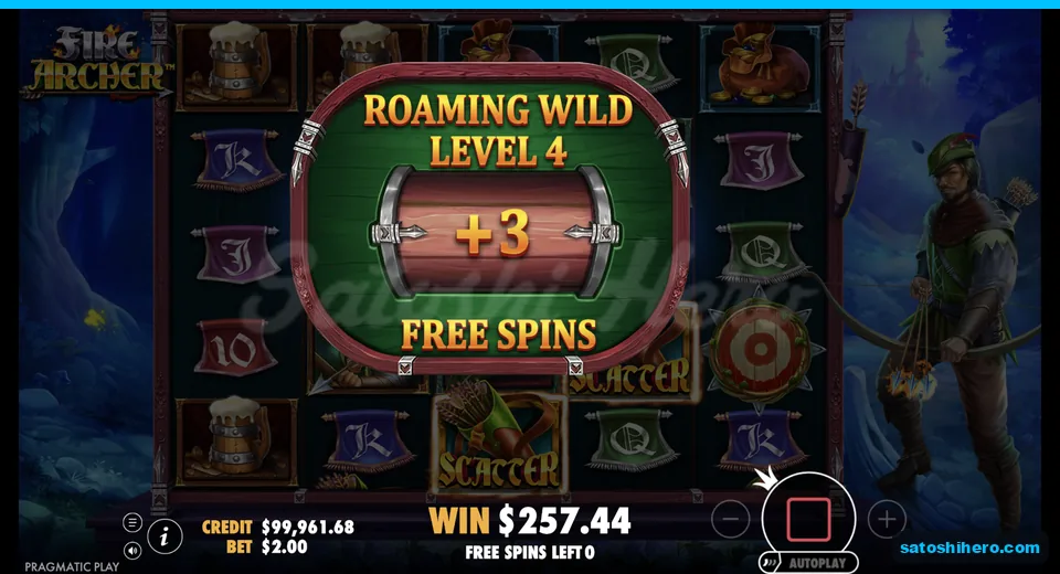 Level up raises roaming wild to four